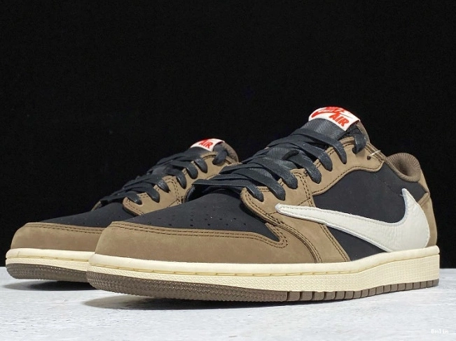 Bmlin Air Mocha 1 Dark x CQ4277-001 SP Low Travis Jordan OG Scott 0712